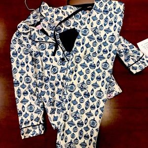 Sweet Honey Clothing - Size 4 vintage ornament pj’s